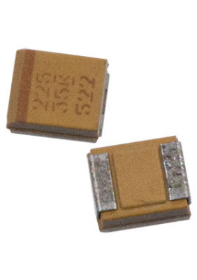 T491B106K020AT, танталовый SMD конденсатор 10 мкФ х 20В типВ 10