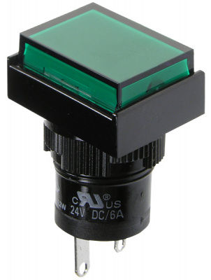 D16PLT1-000CG, индикатор светодиодный зеленый 28В/40мА