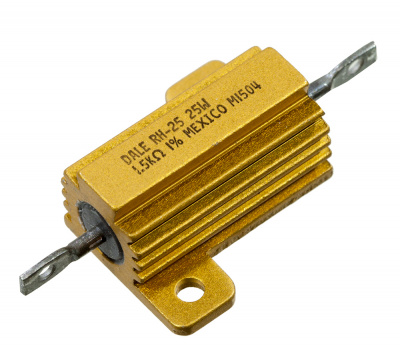 RH0251K500FC02, Резисторы проволочные  1.5KОм  25Вт 1%  20ppm