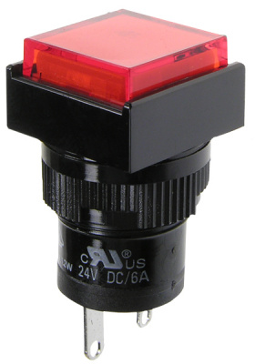 D16PLS1-000KR, индикатор светодиодный красный 24В