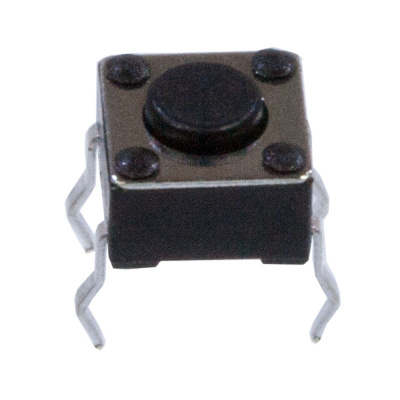 KAN0611-0431B (аналог L-KLS7-TS6601-4.3-180), кнопка тактовая 6х6 h=4.3мм (аналог 0643HIM TS-A1PS)