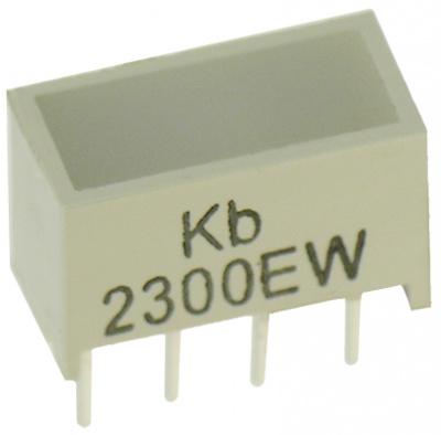 KB-2300EW, светодиодная полоса красная 10x5мм 40мКд