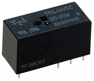 TRIL-24VDC-SD-2CM-R, Реле электромеханическое