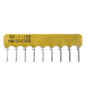4609X-101-102LF, 8х1 кОм резисторная сборка