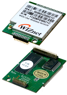 WIZ610WI, Ethernet Контроллер