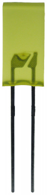 L-383YDT, светодиод желтый 2.5х5мм 4мКд