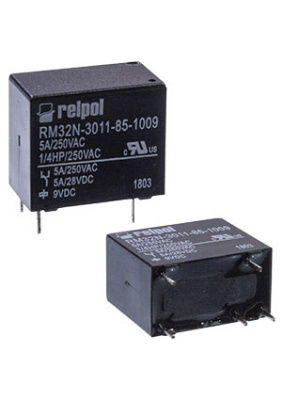 RM32N-3011-85-1003, Реле 3VDC 1 Form C 250VAC/5А