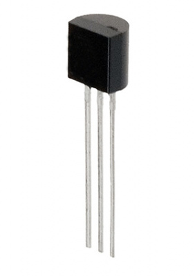 S9015, Биполярный транзистор, NPN, 15 В, 50 мА, 0.4Вт TO-92
