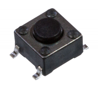 KAN0642-0431B010-42 (аналог IT-1102W8-160G-G), кнопка тактовая 6х6 SMD h=4.3мм