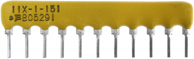 4611X-101-151, 10х150Ом резисторная сборка (аналог 11A151J)
