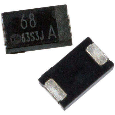 EEFCX1A680P, ЧИП электролит.конд.   68мкф  10В -55+105гр 7.3х4.3