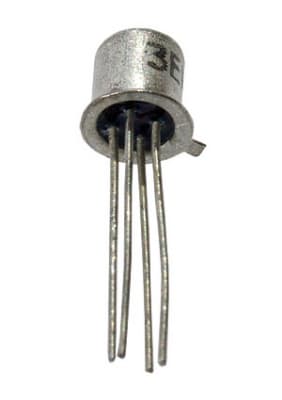 КП303Е никель, Транзистор, N-канал [КТ-112]