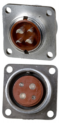 2PM22-4ZKQB2 на корпус 4 контакта (аналог 2РМТ22Б4Г3В1В)