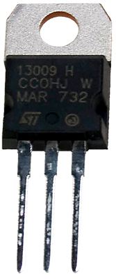 ST13009, TO-220, NPN транзистор