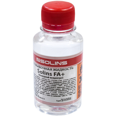 SOLINS FA+ 100ml, SOLINS FA+, Безводный промывочный концентрат, 100мл